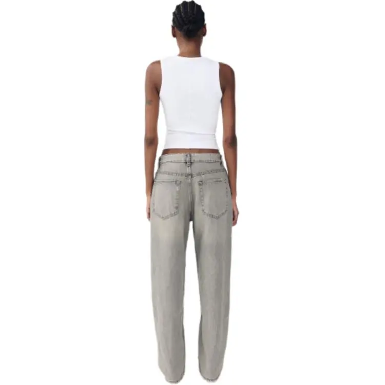 ZARA Jeans Women's Gray-3