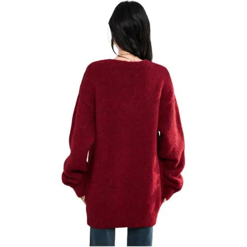 GOSO Sweater Women's Christmas Red