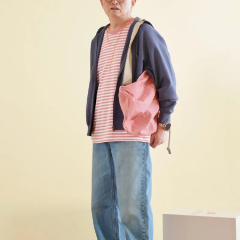 Jw Anderson X UNIQLO Sweatshirts Unisex Blue-2