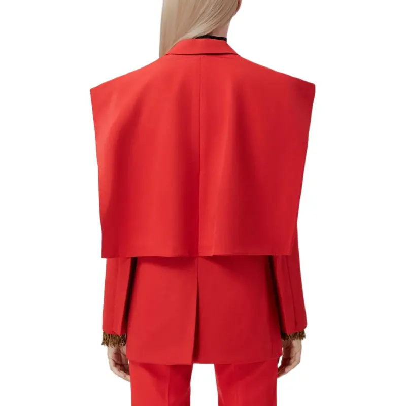 Burberry Business Suits Coats Women's Red-2