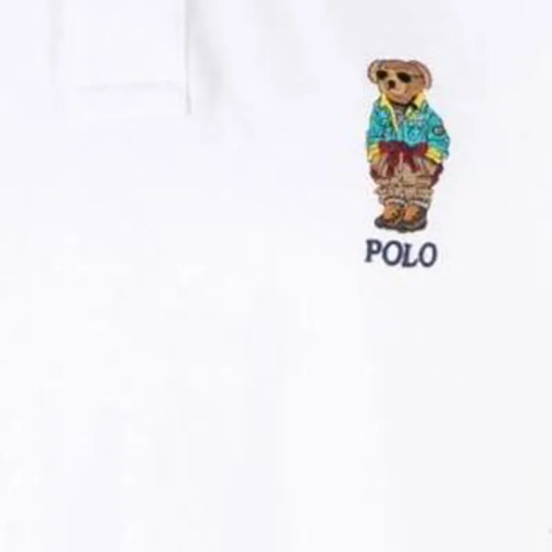 Polo Ralph Lauren Polo Shirts Men White-5