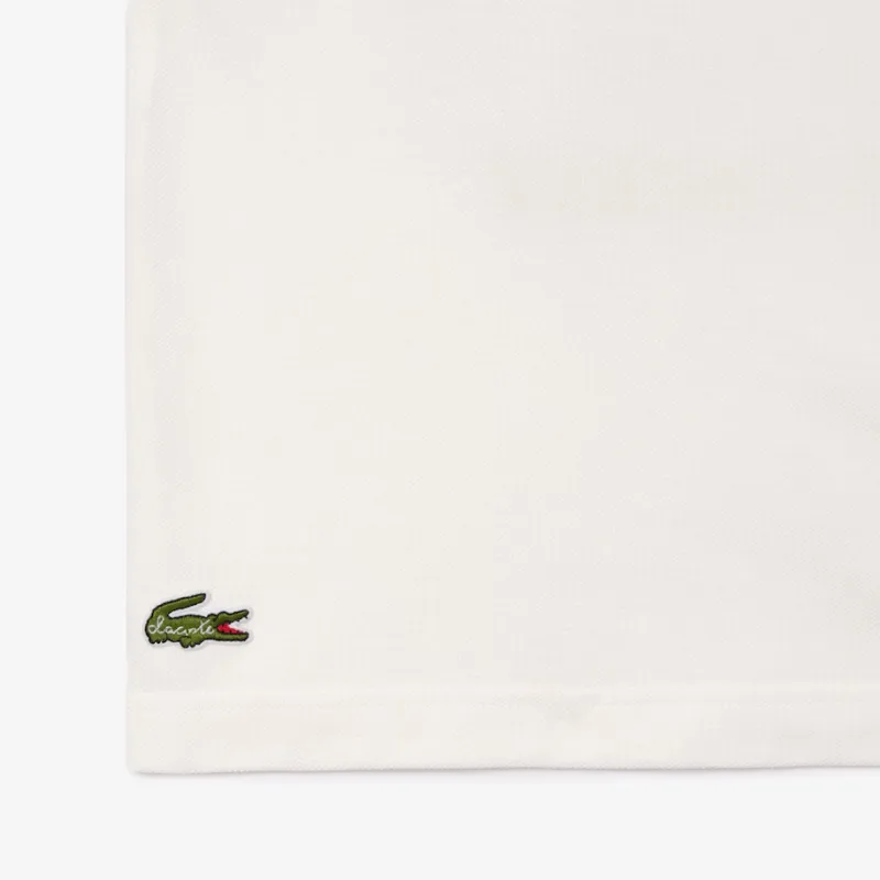 LACOSTE Regular T Shirt Unisex White-5