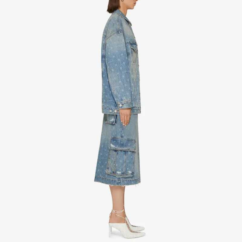 Givenchy Logo-print Denim Jacket-3