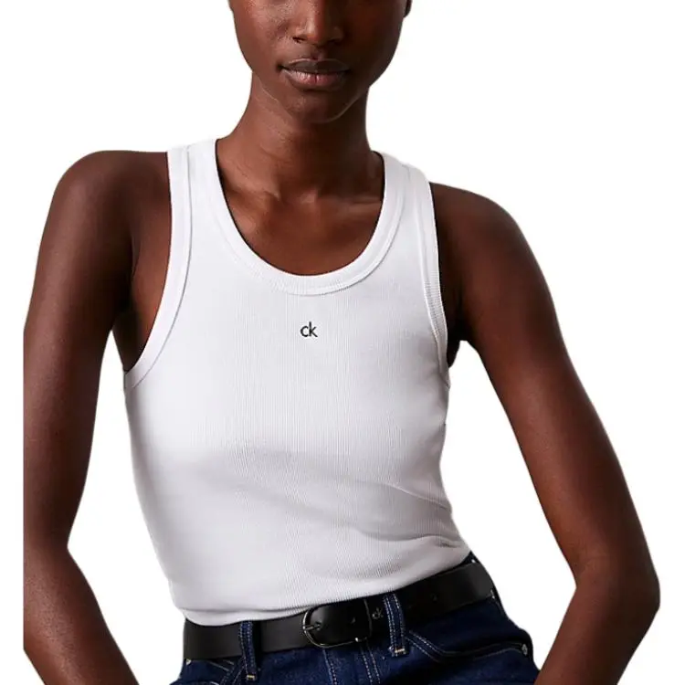 Calvin Klein Logo embroidered Tank Top-3