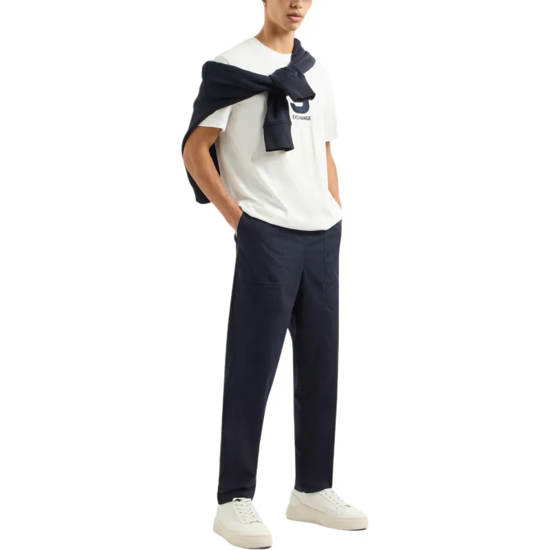 ARMANI EXCHANGE SS24 T-Shirt Men's White-3
