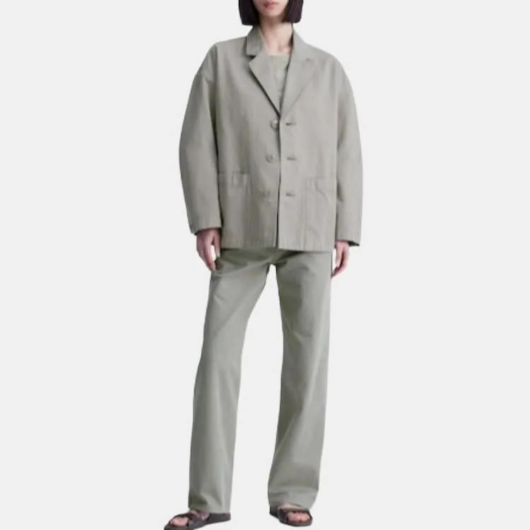 UNIQLO SS24 Jackets Coats Women's Smoke Gray-1
