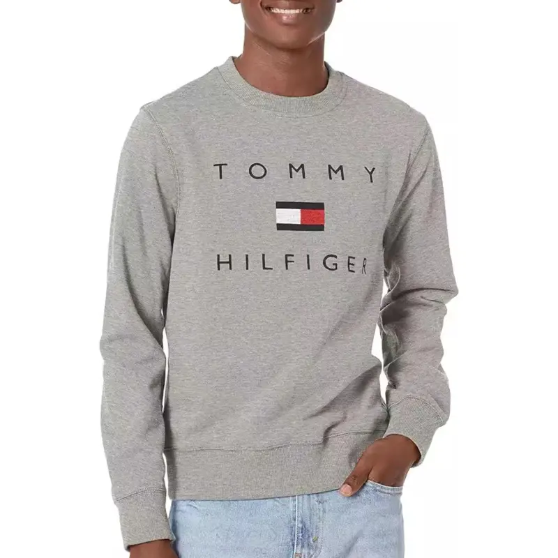 Tommy Hilfiger Sweatshirt Men's Light Gray-3