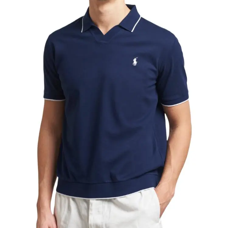 Polo Ralph Lauren SS25 Polo Shirt Men's Marine Blue-3
