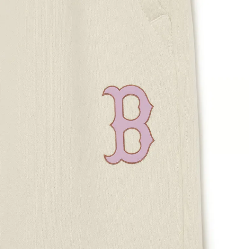 MLB VARSITY BOSTON RED SOX Casual Pants Women's White-2