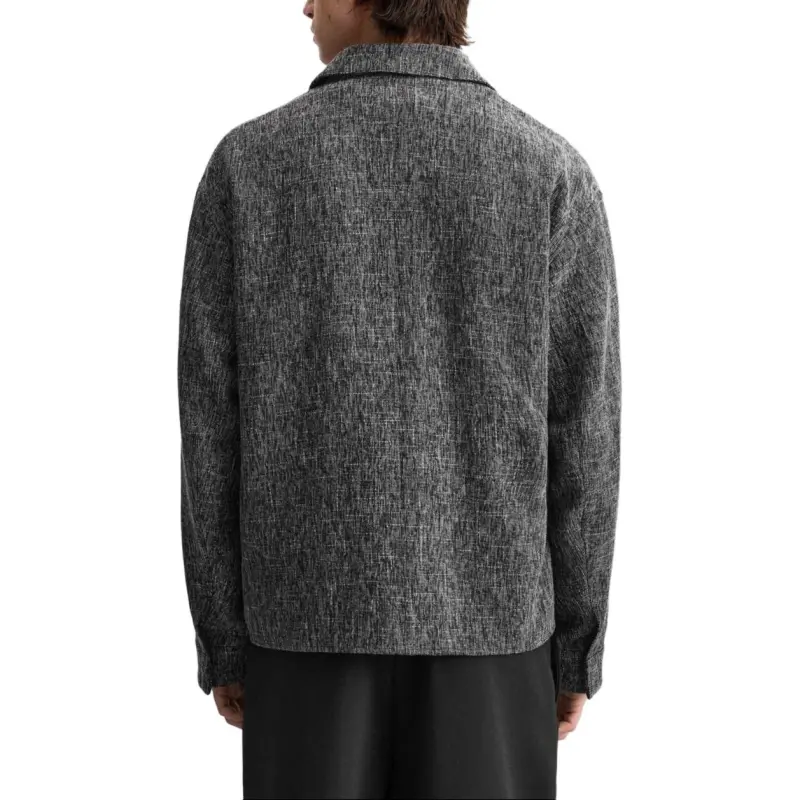 ZARA Shirts Men Black/White-2