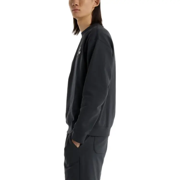 New Balance SS25 Crew Neck Baseball Sweatshirt Unisex Dark Gray-6