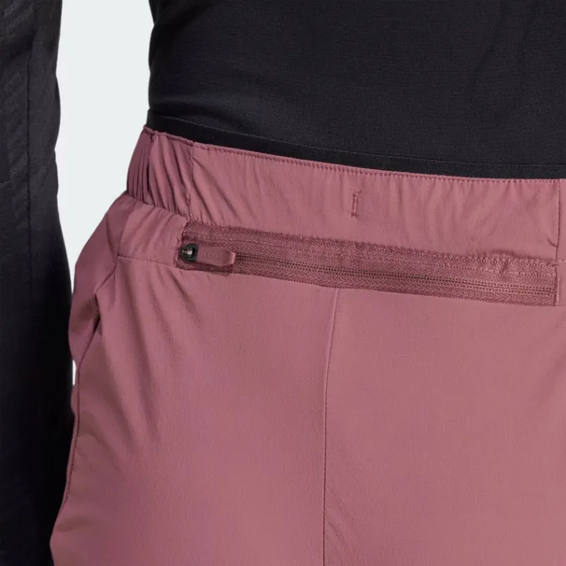 Adidas Terrex Xperior Light Trousers Athletic Trousers Women's Deep Red-4