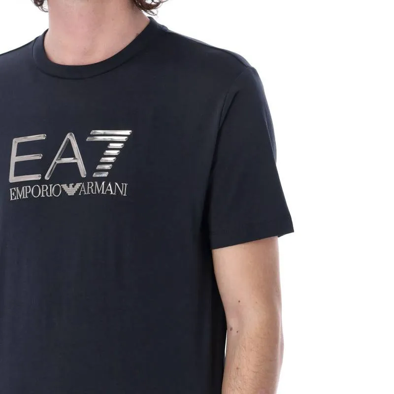 EMPORIO ARMANI EA7 SS23 T Shirt Men's Marine Blue-4
