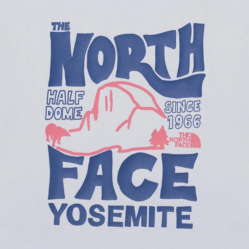 THE NORTH FACE T Shirt Women's Light Blue-3