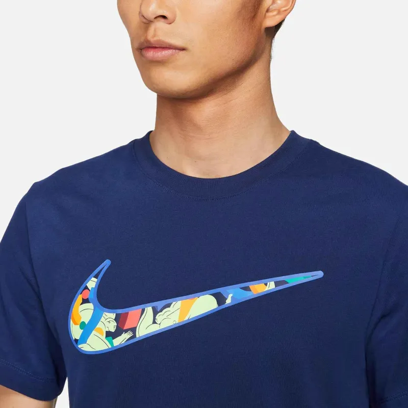 Nike x Kelly Anna London T Shirt Men's Blue-4
