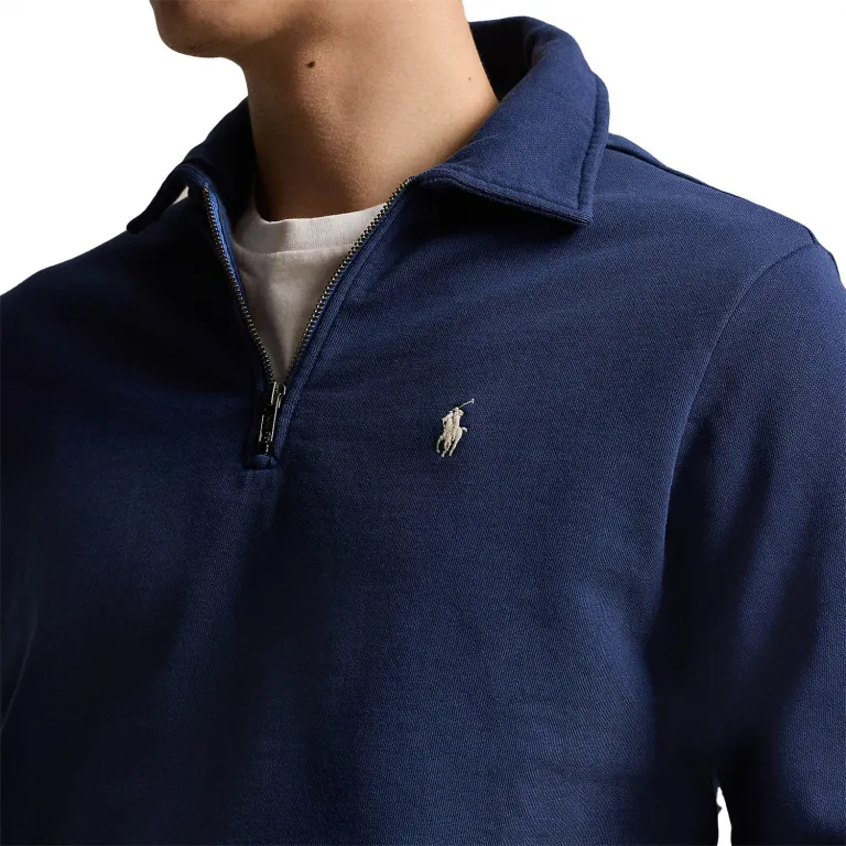 Polo Ralph Lauren Loopback Half Zip Sweatshirt-4