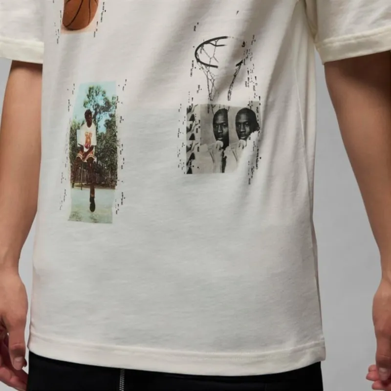 Jordan Flight T Shirts Men Apricot-2