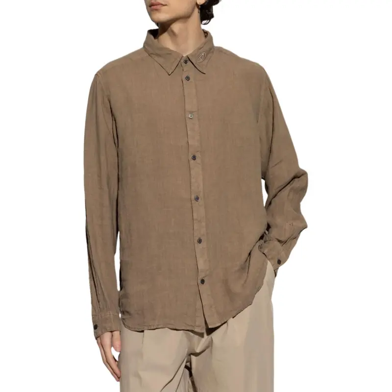 DIESEL S Werp Logo Embroidered Shirt-3