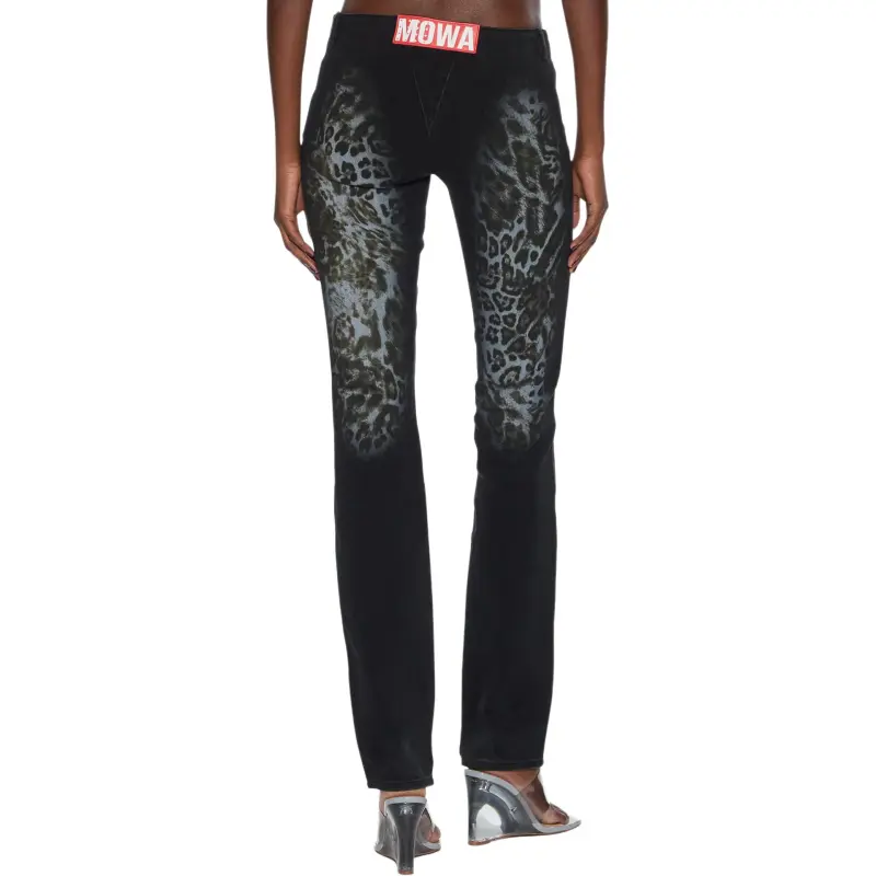 Ksubi Mowalola Collaboration Jeans Women's Black-3