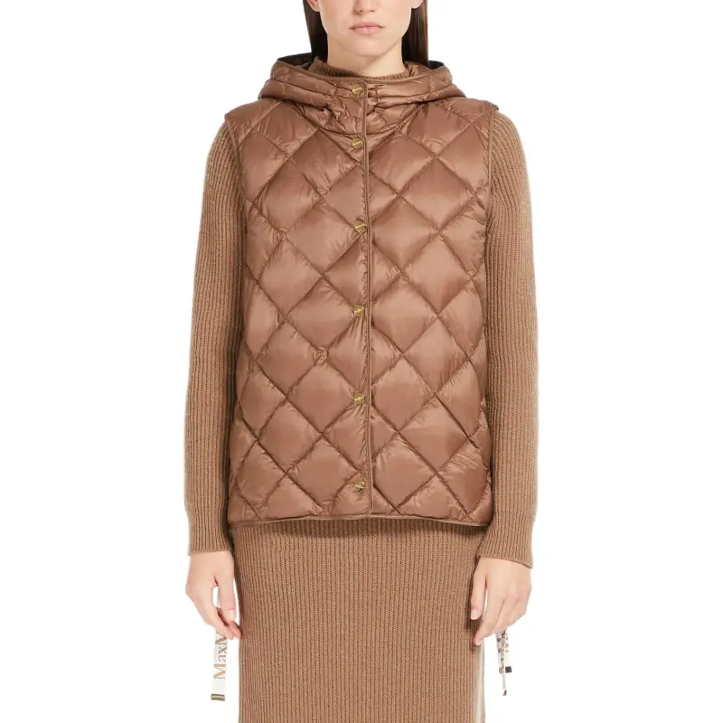 MaxMara Vests Women's Brown-3