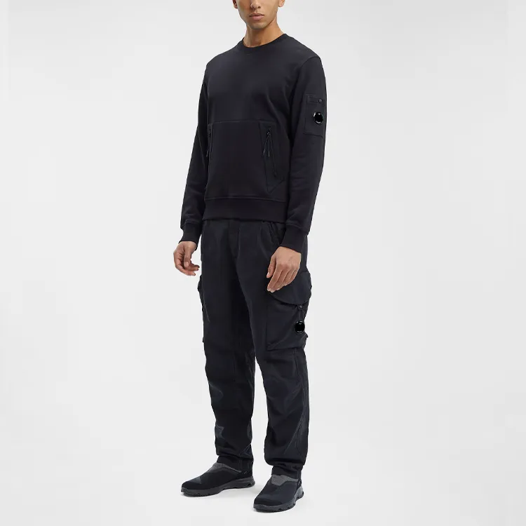 C.P.Company Lens Detailed Crewneck Sweatshirt-3