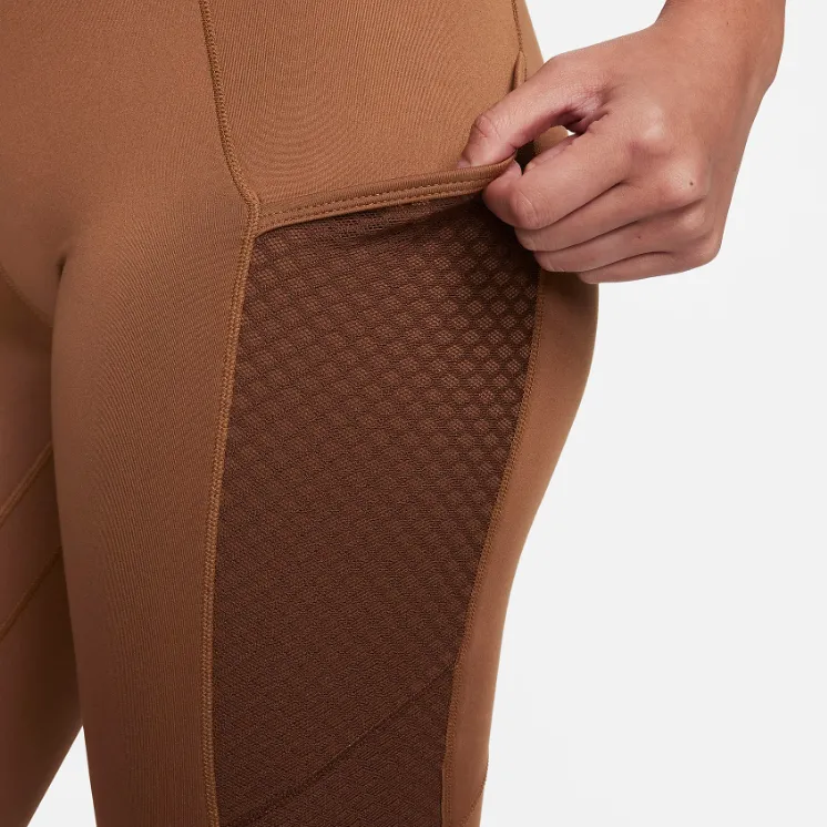 Nike Therma-FIT One Athletic Trousers Women's Light Brown-3