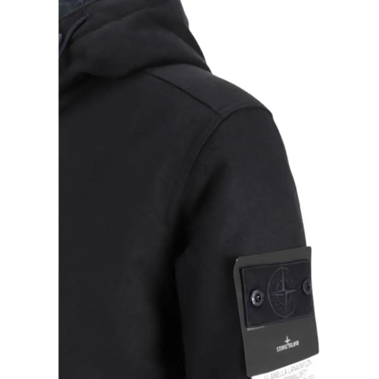 STONE ISLAND Compass Patch Hooded Jacket-3