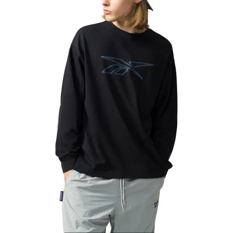 Reebok T Shirts Unisex Black-3