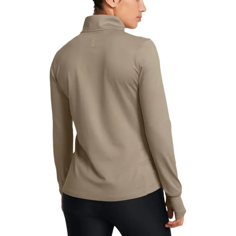 Under Armour Set-in Sleeve T-Shirt Women's Wild Cow Leather Khaki-3