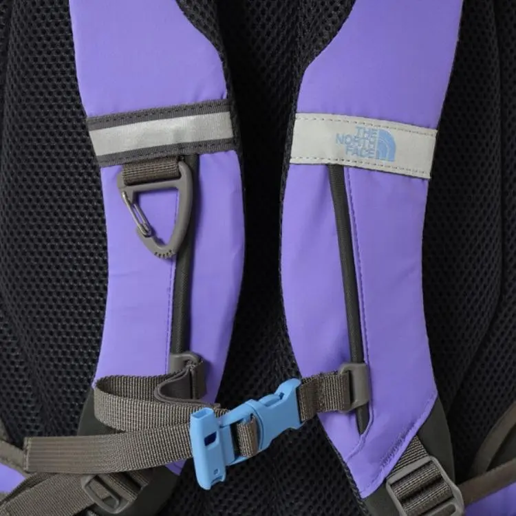 THE NORTH FACE Recycled Nylon Hiking Bag Backpack Regular Unisex Optical Purple-6