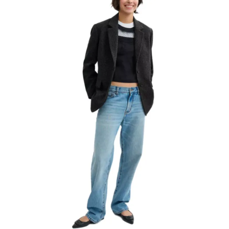 COACH FW24 Business Suit Coat Women's Black-1