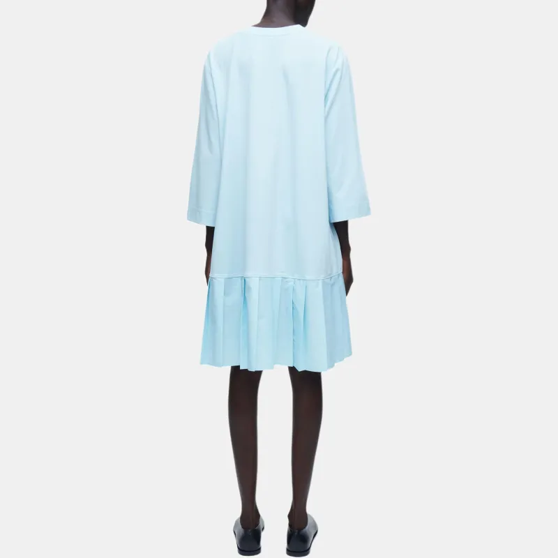 COS Long-Sleeved Dresses Women's Light Blue-3