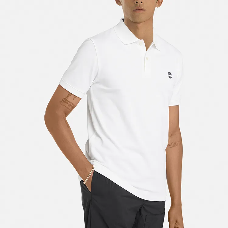 Timberland Polo Shirt Men's White-2