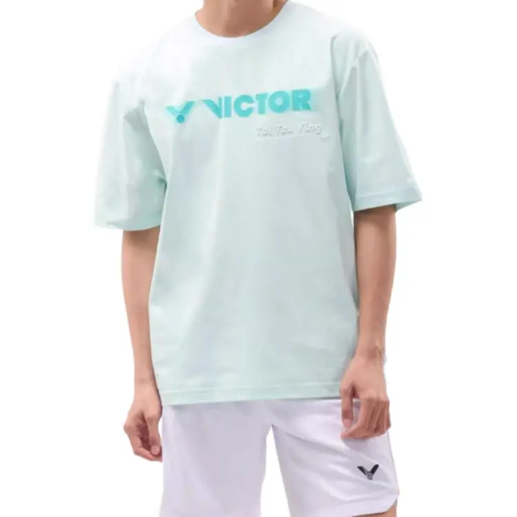 VICTOR T Shirt Unisex Clear Green-1