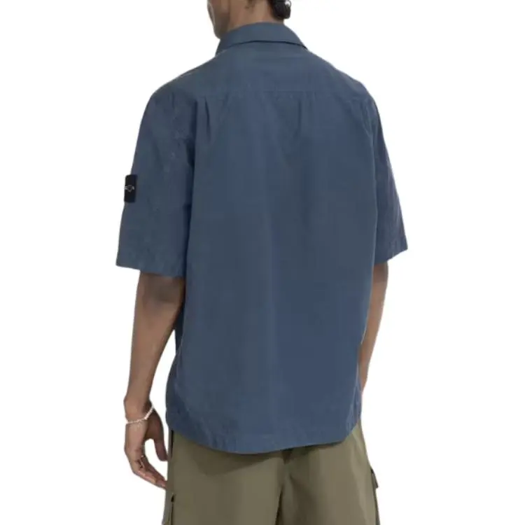 STONE ISLAND Shirt Men's Dark Blue-3