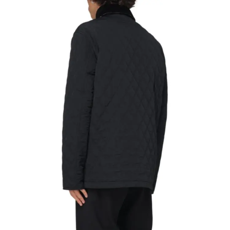 Burberry Logo Embroidered Long Sleeved Jacket-4