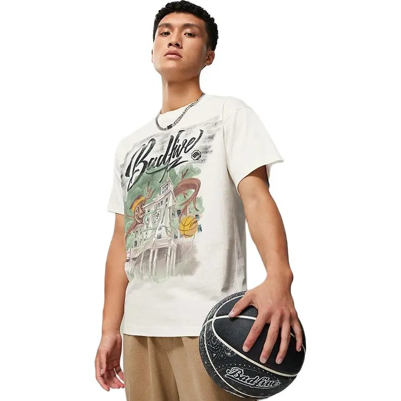 LINING T Shirts Men Ivory-2