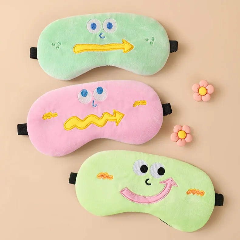YUNNA Crystal Super Soft Flannel Eye Masks-2