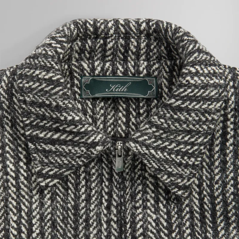KITH Herringbone Hawthorne Flight Jacket-3
