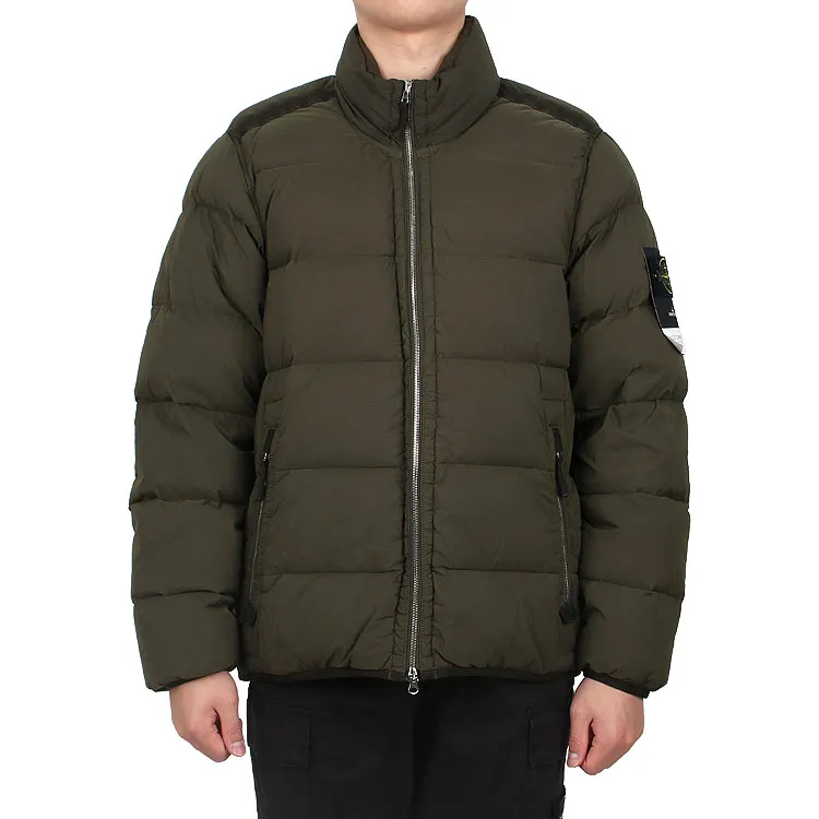 STONE ISLAND Down Jacket Men's Green-7