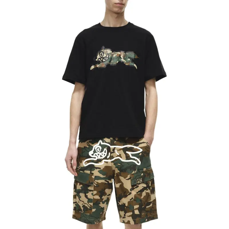 Ice Cream Camouflage print Shorts-3