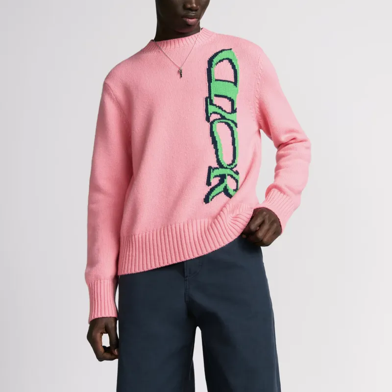 DIOR X Lewis Hamilton Crewneck Knitted Jumper-4