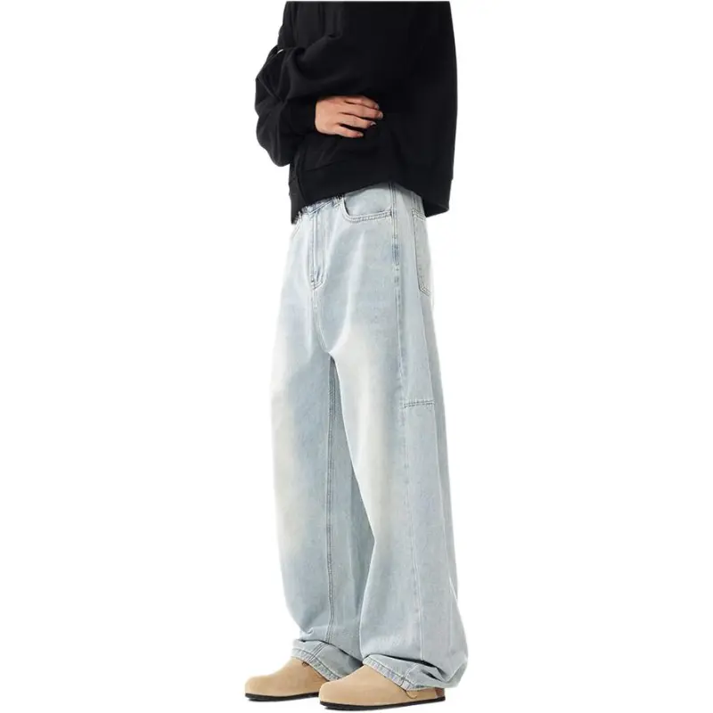 ORMY Jeans Unisex Light Blue-4