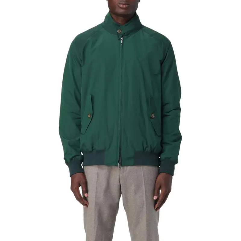 BARACUTA High Neck Zipped Jacket-3