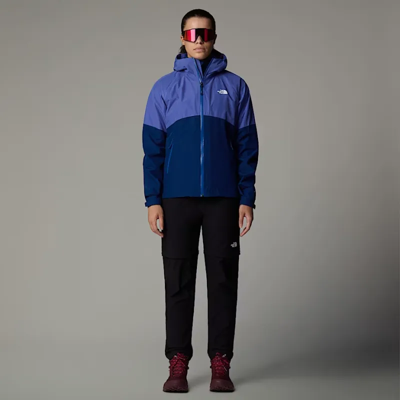 THE NORTH FACE DIABLODryvent Dynamic Zip In Comaptible Jacket Women's Indigo Plum/Estate Blue/Iron Bronze-2