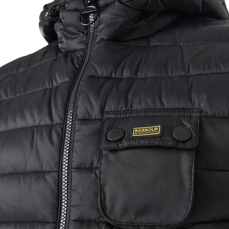 BARBOUR Vests Men Black-4