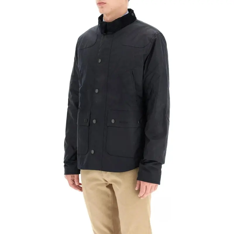 BARBOUR Reelin Waxed Jacket-3