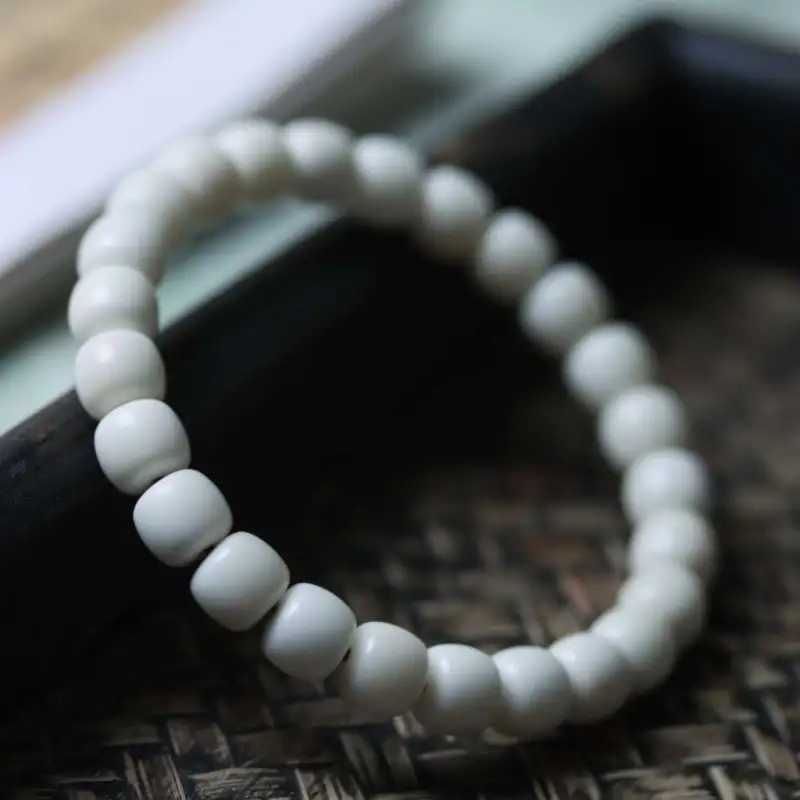 Lordship White Jade Bodhi Bracelets Unisex-5