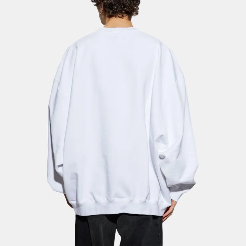 Vetements Slogan Printed Crewneck Sweatshirt-3