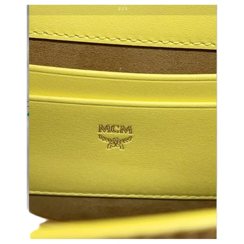 MCM Leather Saddle Bag Handbag Shoulder Bag Crossbody Bag Mini Women's Pink/Beige Brown Cognac-5